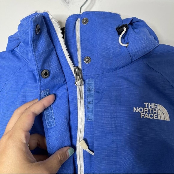 The North‎ Face inlux hyvent blue insulated blue women's jacket small outdoors - Picture 3 of 9